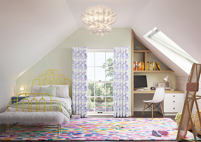 Unicorn Magic, Purple - Made to Measure Curtains - Image 14